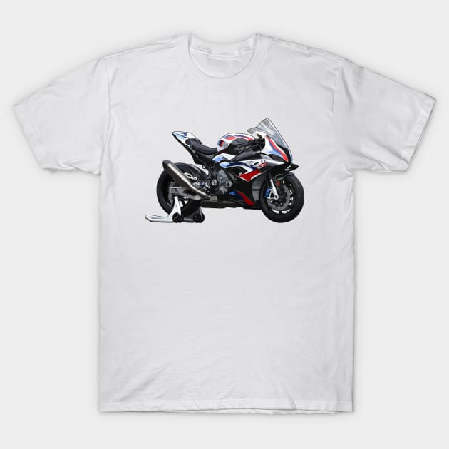 S1000RR Bike Illustration T-Shirt by KAM Std